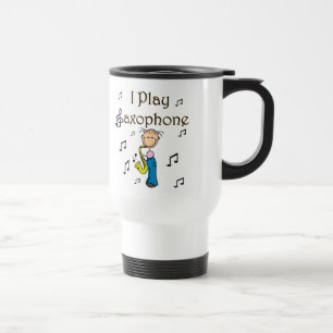Tasse de joueur de saxophone