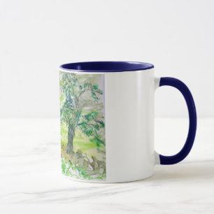 tasse de jour d'été de pays