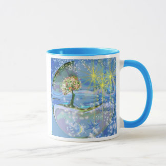 Tasse de jour d'étoile trois