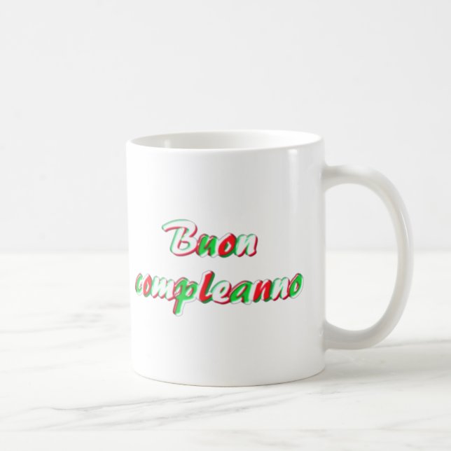 Tasse de joyeux anniversaire (Droite)