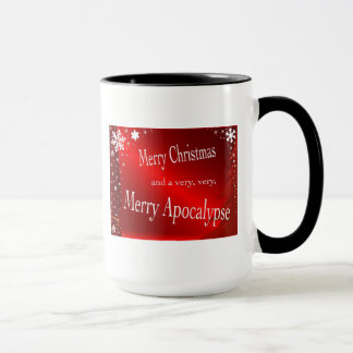 Tasse de "Joyeux Noël et d'apocalypse"