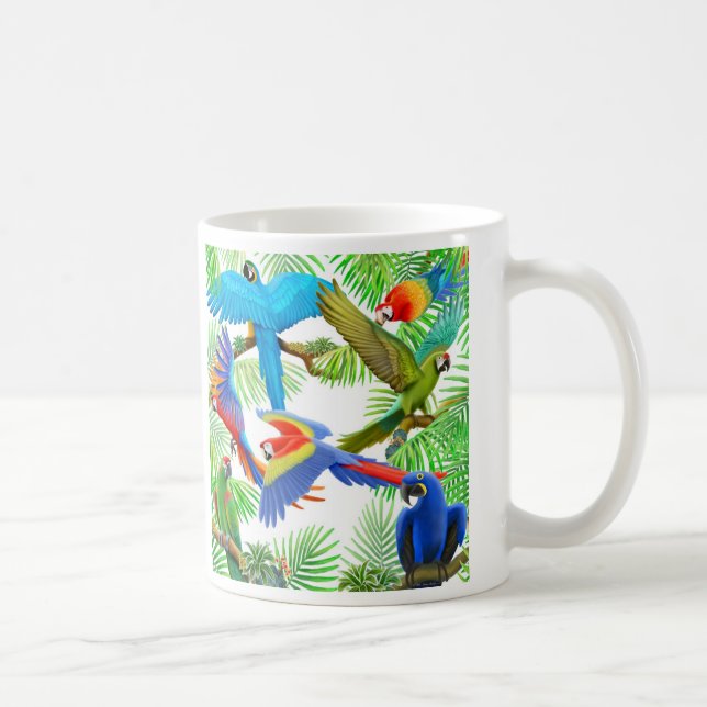 Tasse de jungle d'ara (Droite)