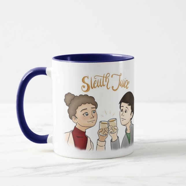 Tasse de jus de détective (Gauche)