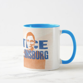 Tasse de justice.  Ruth Bader "Badass" Ginsburg