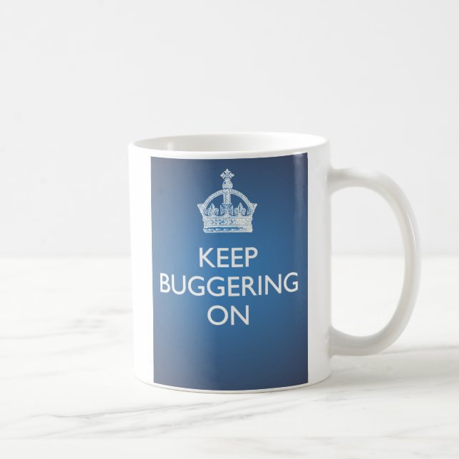 Tasse de KBO - bleu de ciel (Droite)