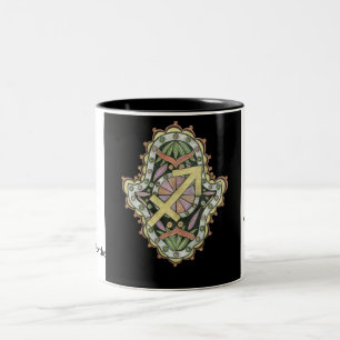 Tasse de Khamsa de Sagittaire