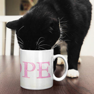 Tasse de Kitty d'espoir