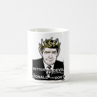Tasse de klaxon de diable d'élection de Donald