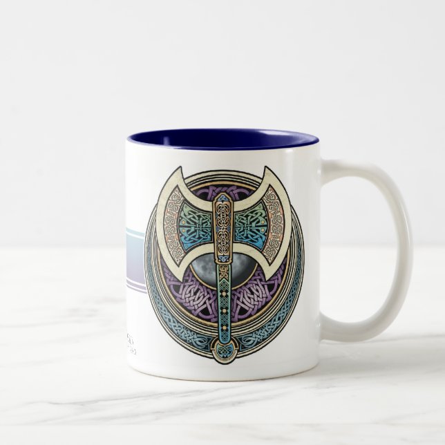 Tasse de Knotwork Labrys (Droit)
