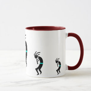 Tasse de Kokopelli -- Joueur de cannelure de Natif