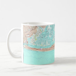 Tasse de la carte de Long Beach, NY