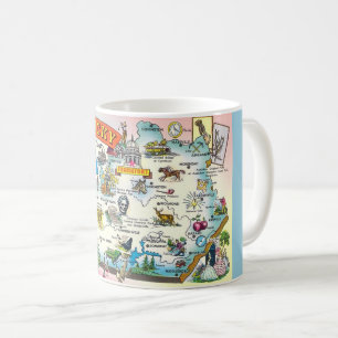 Tasse de la carte du Kentucky