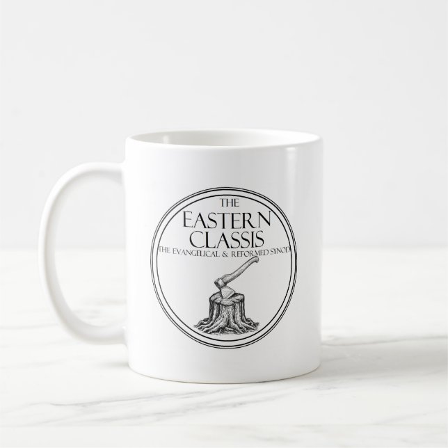 Tasse de la classe orientale E & R, logo avec écri (Gauche)