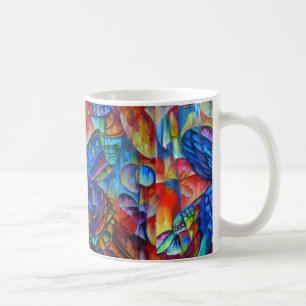 Tasse de la composition 1 en papillon
