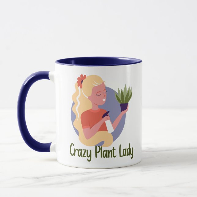 Tasse de la Dame Folle de Plantes (Gauche)