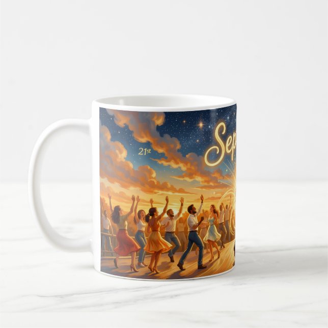 Tasse de la danse sous la lumière des étoiles de s (Gauche)