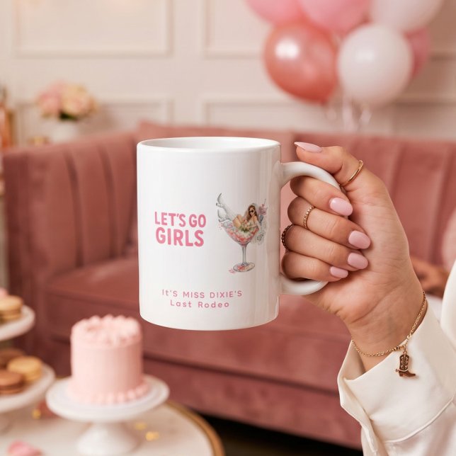 Tasse de la dernière semaine de célibat Last Rodeo (Créateur téléchargé)