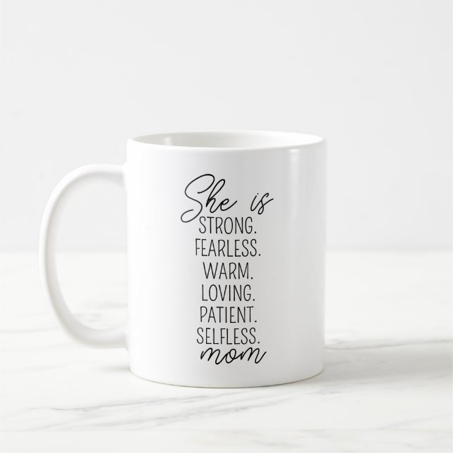 Tasse de la fête des Mères Design de sublimation   (Gauche)