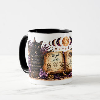 Tasse de la fête d'Halloween Livre de sorts