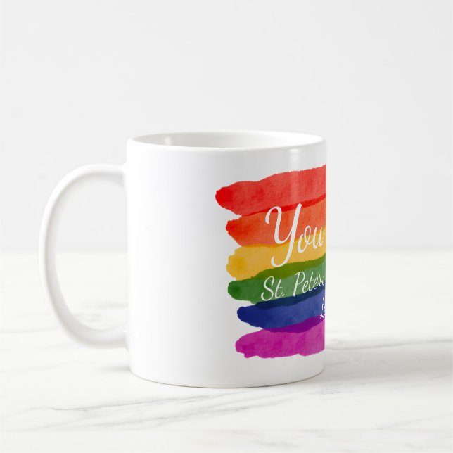 Tasse de la Fierté "Vous Appartenez" (Gauche)