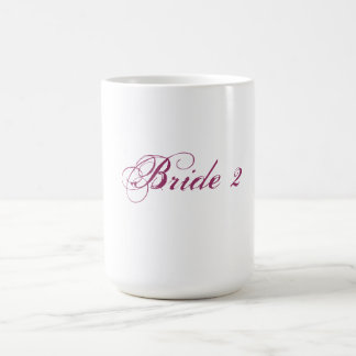 Tasse de la jeune mariée 2 pour la jeune mariée