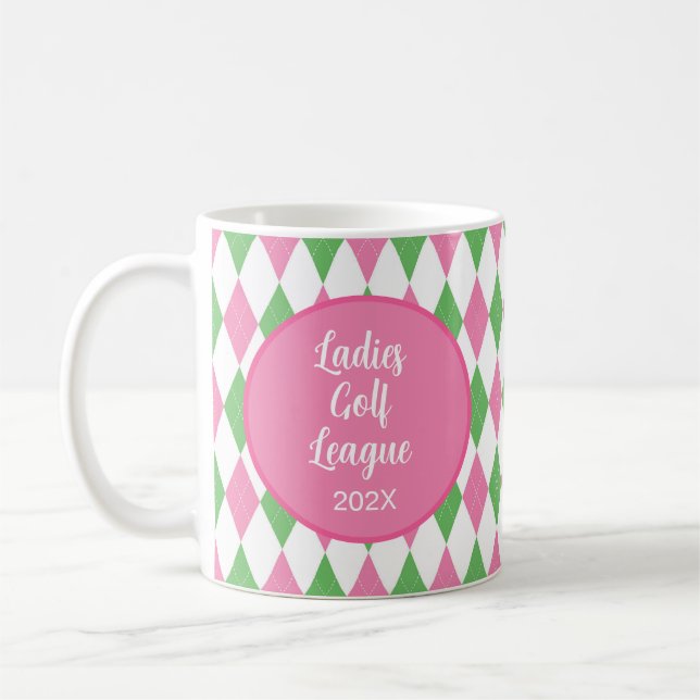 Tasse de la ligue de golf dames (Gauche)