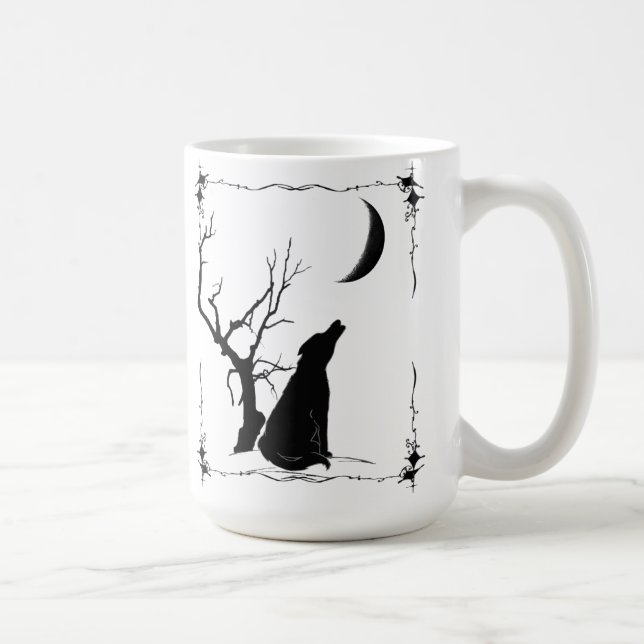Tasse de la lune du coyote (Droite)