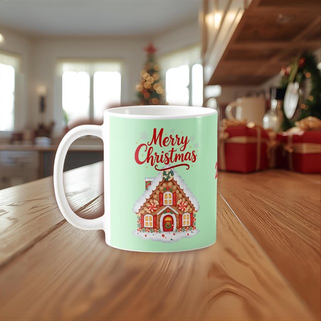 Tasse de la maison de Noël 2026  (Créateur téléchargé)