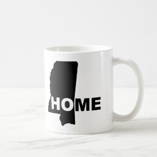 Tasse de la maison loin de l'État du Mississippi o