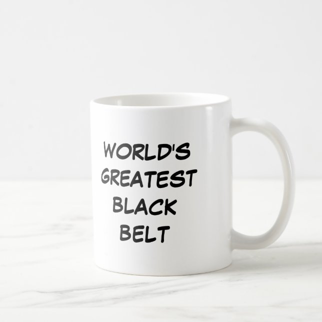 Tasse de la plus grande "ceinture noire du monde" (Droite)