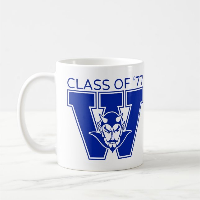 Tasse de la promotion 1977 de Wa-Hi (Gauche)