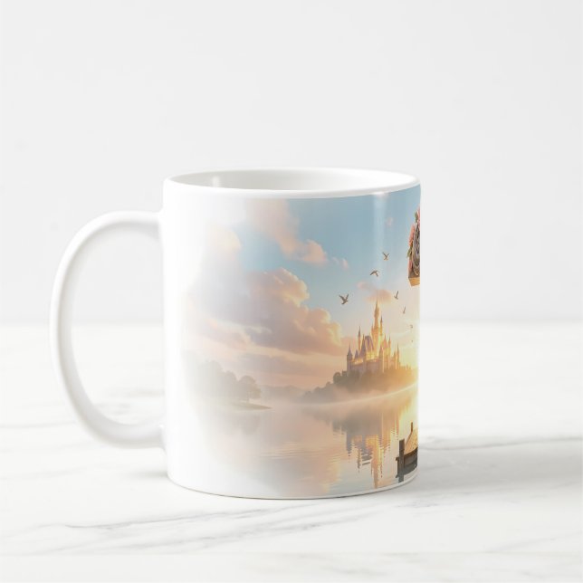 Tasse de la Question de la Rose Enchantée par l'Ea (Gauche)