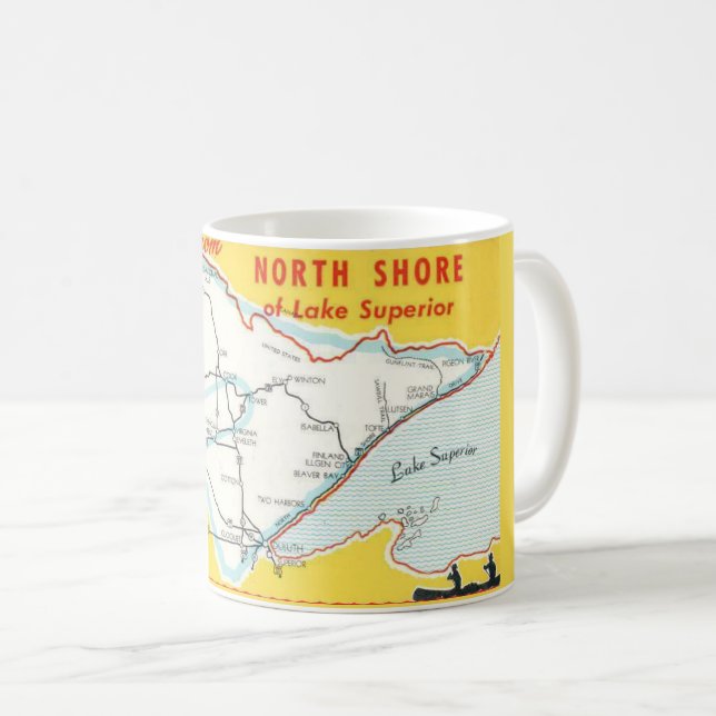 Tasse de la rive nord du lac Supérieur (Devant droit)