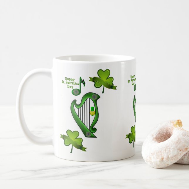 Tasse de la Saint-Patrick (Avec donut)