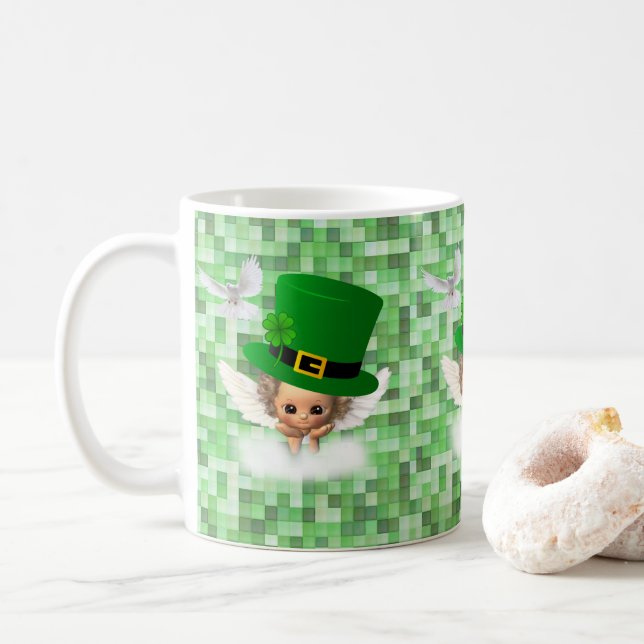 Tasse de la Saint-Patrick (Avec donut)