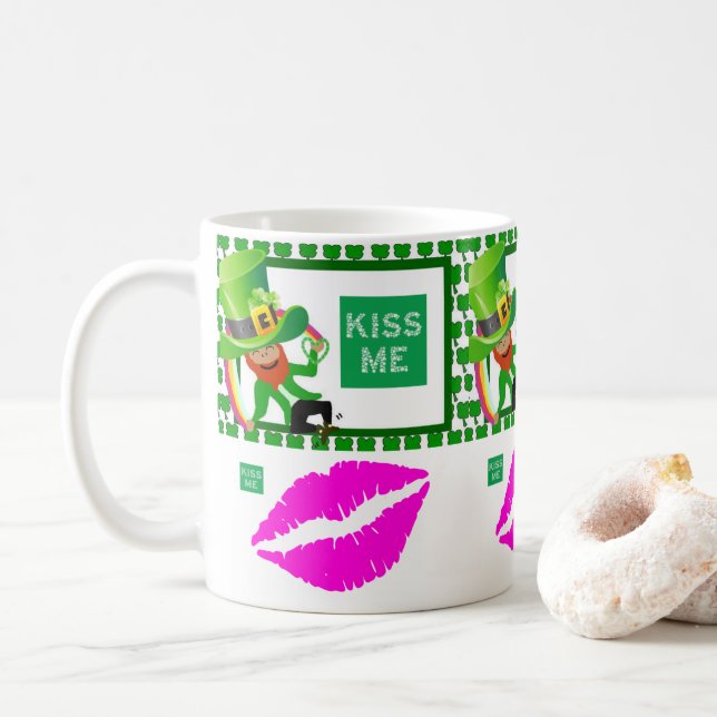 Tasse de la Saint-Patrick (Avec donut)