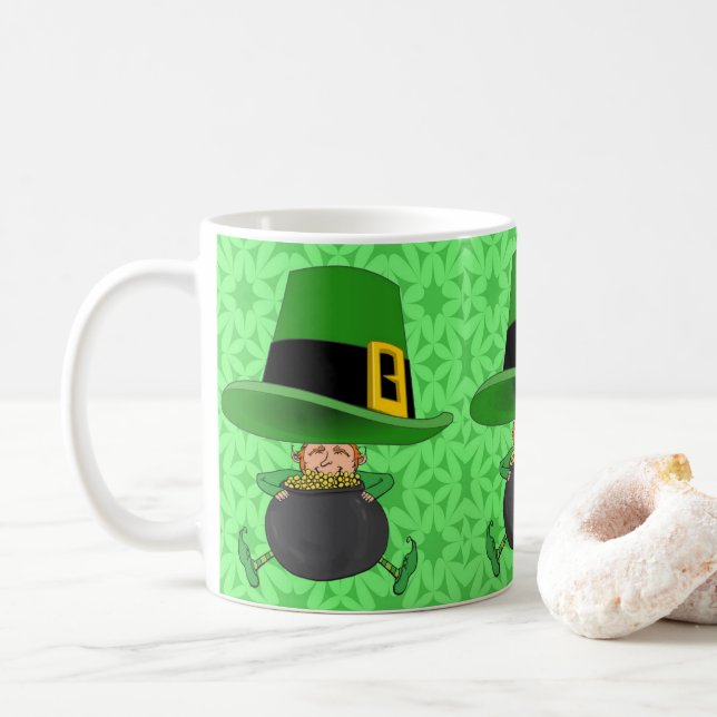 Tasse de la Saint-Patrick (Avec donut)