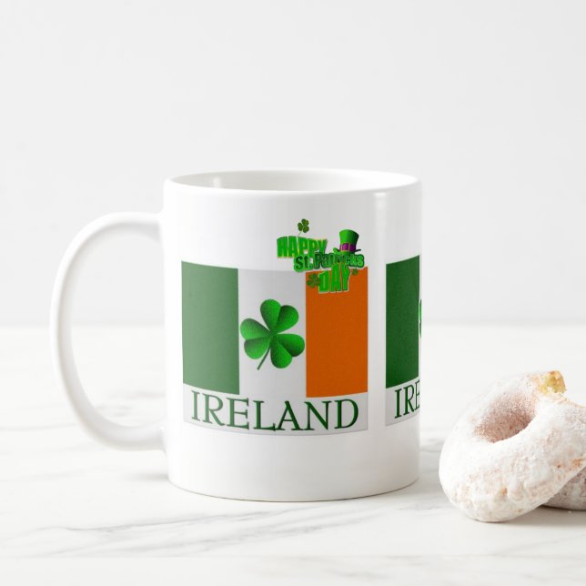 Tasse de la Saint-Patrick (Avec donut)