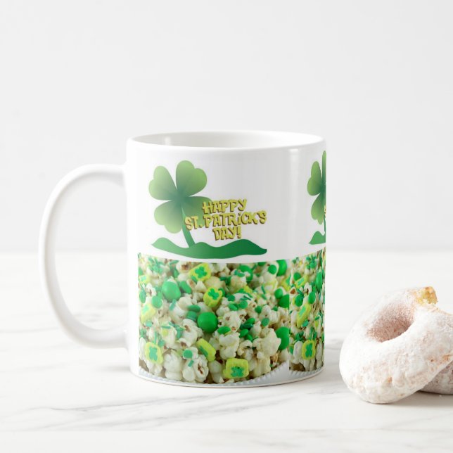 Tasse de la Saint-Patrick (Avec donut)