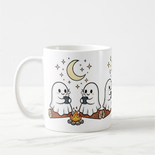 Tasse de la saison effrayante de la lune du feu de