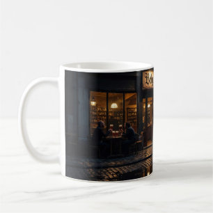 Tasse de la soirée lumineuse du pub de bière belge