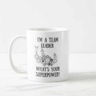 Tasse de la superpuissance de meneur d'équipe