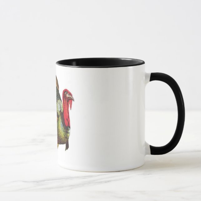 Tasse de la Turquie illustrée par cru (Droite)
