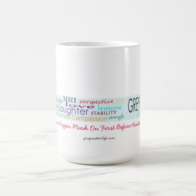 Tasse de la vie de matière grise (Centre)