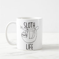 Tasse de la vie de paresse