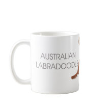 Tasse de Labradoodle d'Australien/belle peinture