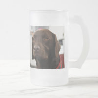 TASSE DE LABRADOR DE CHOCOLAT