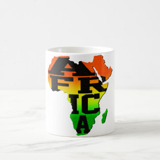 tasse de l'Afrique
