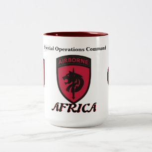 Tasse de l'Afrique de commande d'opérations