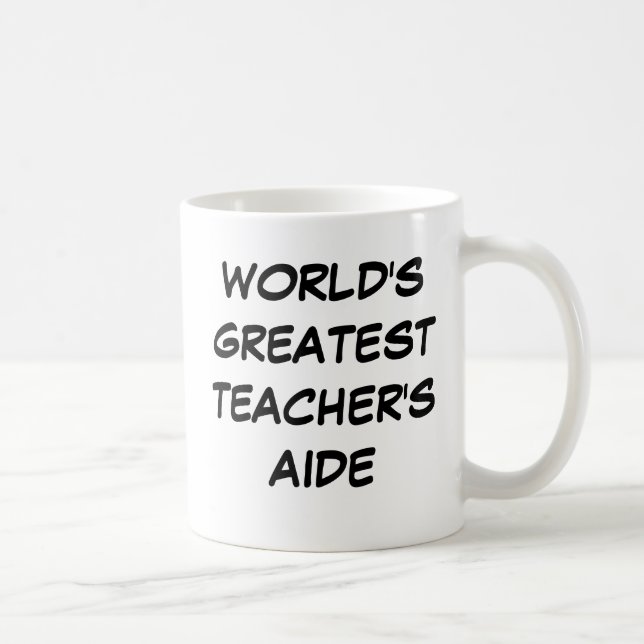 Tasse "de l'aide du plus grand professeur du (Droite)